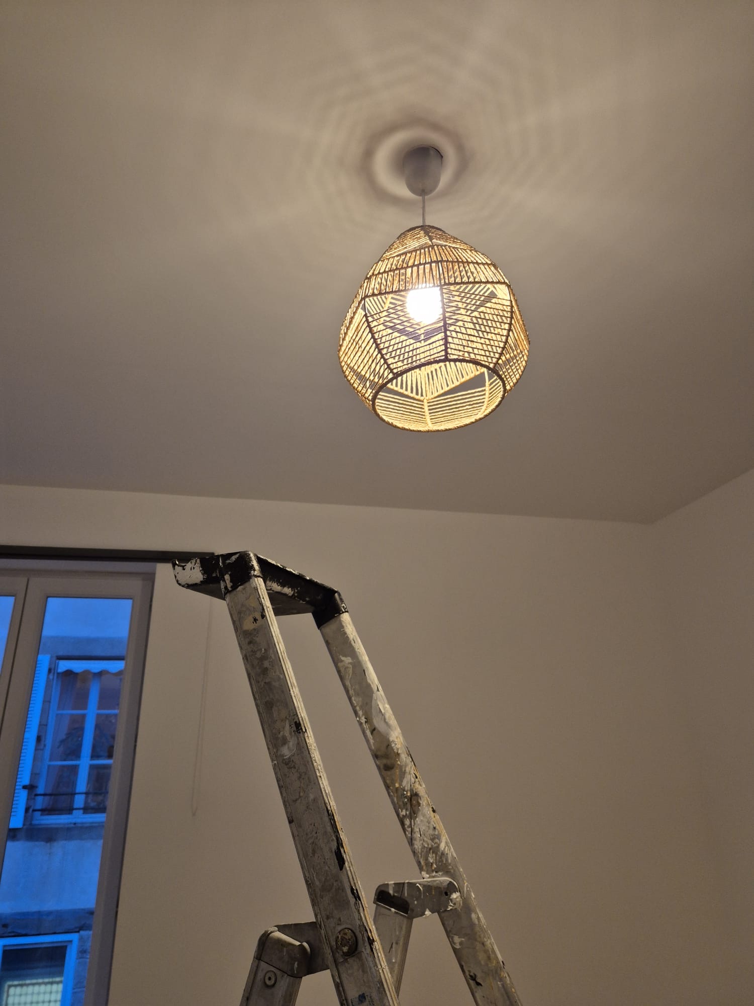 Installation éclairage