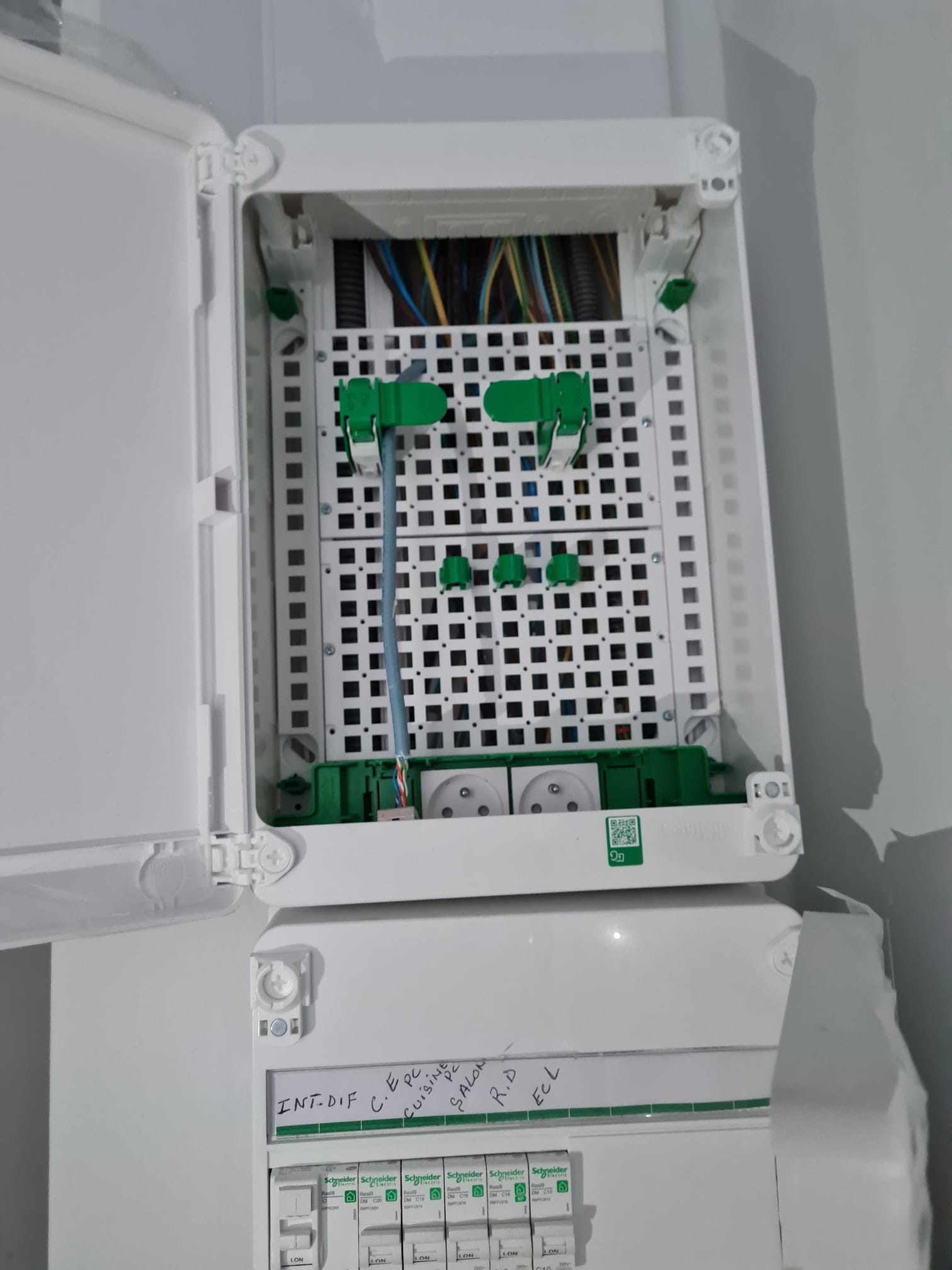 Tableau informatique RJ-45